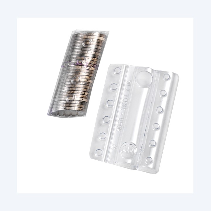 Blister portamonete 1 cent trasparente — 66438 | Ecotempo