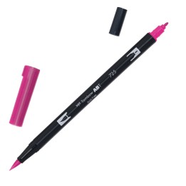 Pennarello Dual Brush N725 rhoadamine red Tombow | Ecotempo