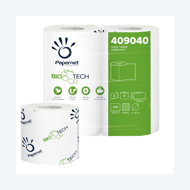 Carta igienica standard Bio Tech 2 veli — 67492 | Ecotempo