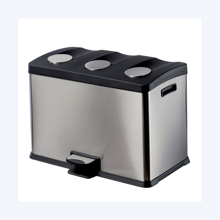 Pattumiera a pedale Multiflux — 67557 | Ecotempo