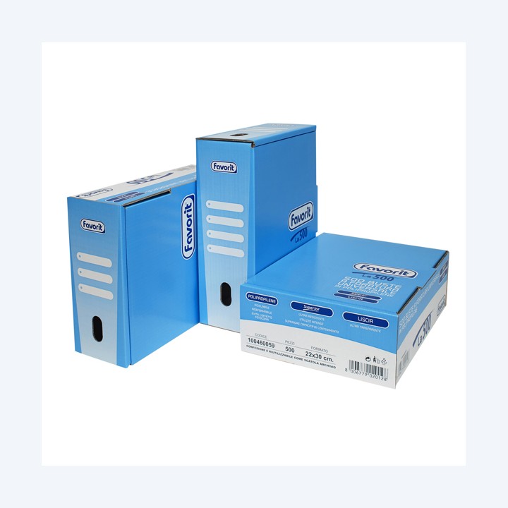 Buste forate La 500 Superior liscio 22 — 68134 | Ecotempo