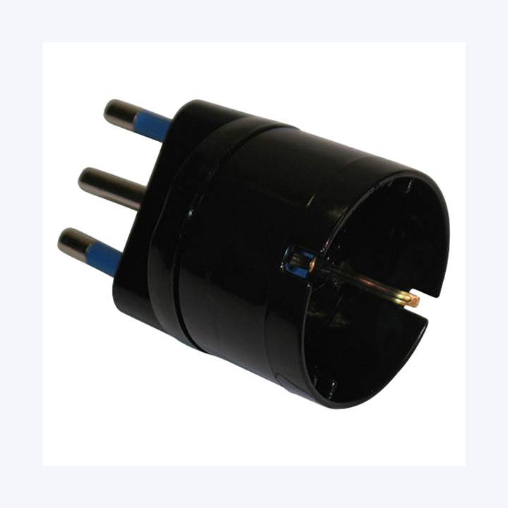 Adattatore semplice spina 2P+T 16 A — 68207 | Ecotempo