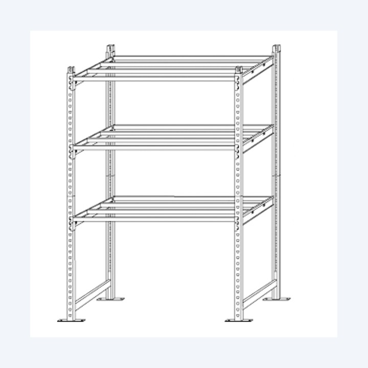 Scaffale Rang'Eco300 modulo base 3 — 68254 | Ecotempo