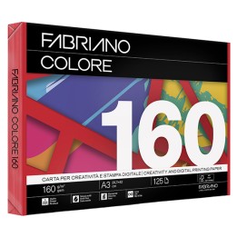 Carta Fabriano Colore A3 160 gr colori — 68441 | Ecotempo