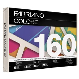 Carta Fabriano Colore A3 160 gr colori — 68444 | Ecotempo