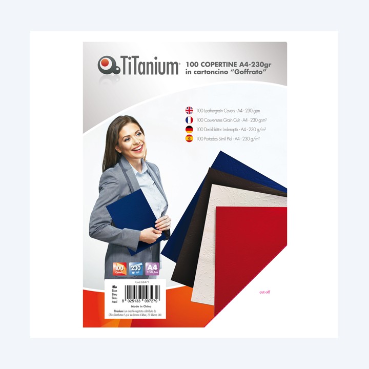 Copertine rilegatura A4 230 gr — 68471 | Ecotempo