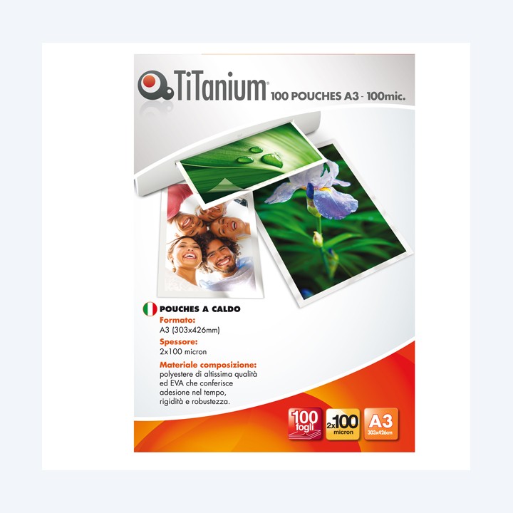 Pouches A3 303x426 mm 2x100 micron — 68534 | Ecotempo