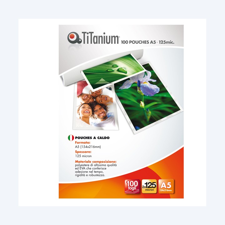 Pouches A5 154x216mm 2x125 micron — 68538 | Ecotempo