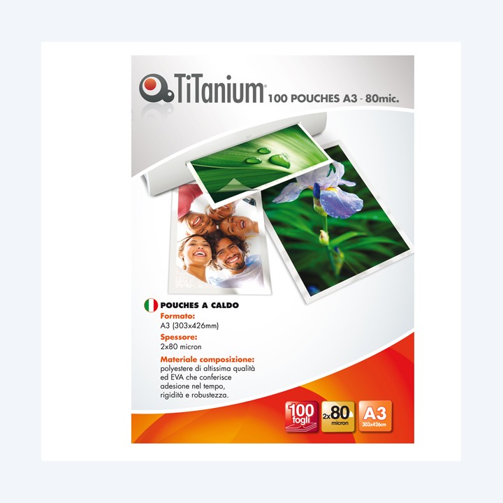 Pouches A3 303x426 mm 2x80 micron — 68553 | Ecotempo