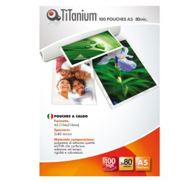 Pouches A5 154x216 mm 2x80micron — 68555 | Ecotempo