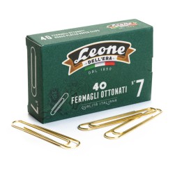 LEONE DELL'ERA Fermagli ottonati — 68845 | Ecotempo
