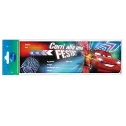 Blocchetto invito alla festa Cars 2 — 69530 | Ecotempo