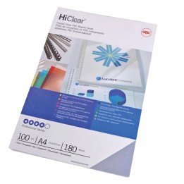 Copertine HiClear per rilegatura A4 300 — 69705 | Ecotempo