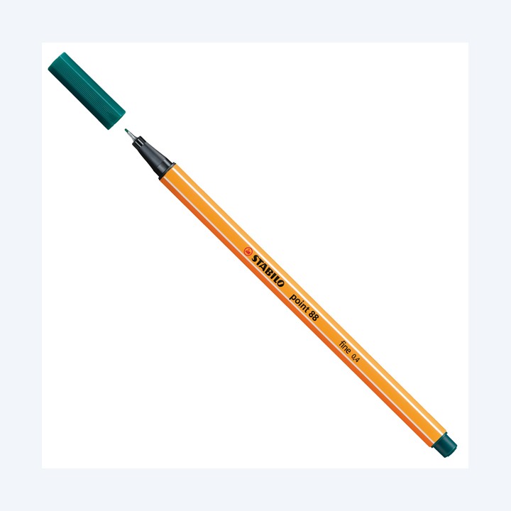 Fineliner Point 88 tratto 0,4 mm verde pino 53 Stabilo | Ecotempo
