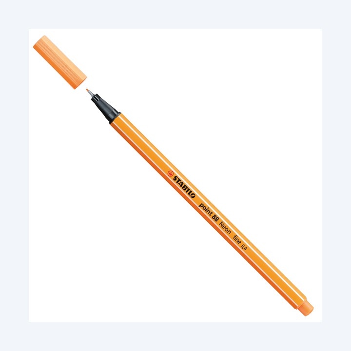 Fineliner Point 88 tratto 0,4mm arancio — 70756 | Ecotempo
