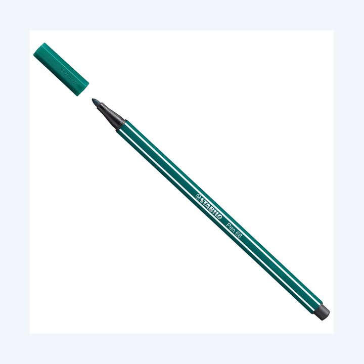 Pennarello Pen 68 verde turchese 53 Stabilo | Ecotempo