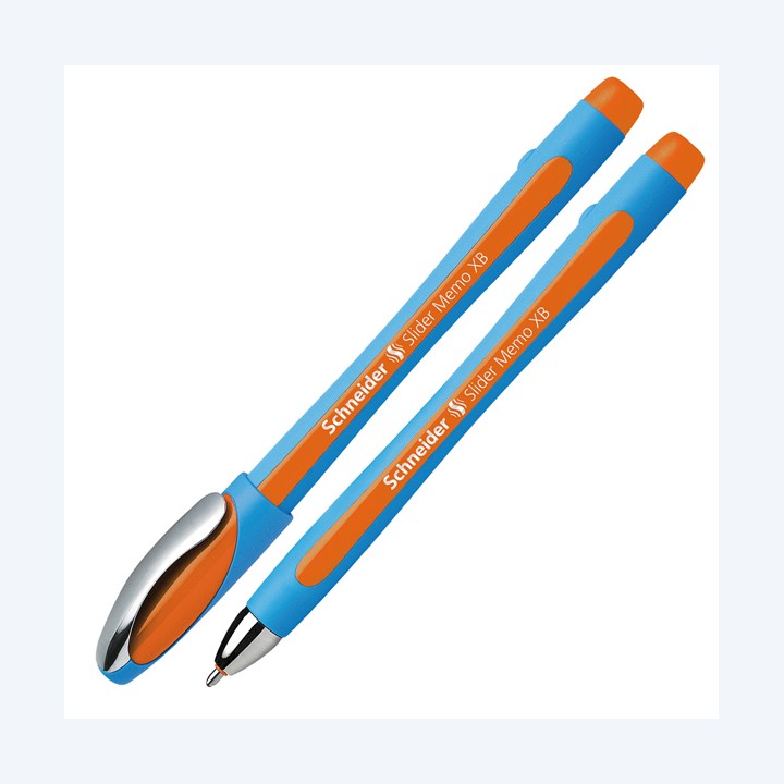 Penna a sfera Slider Memo punta XB arancio Schneider | Ecotempo