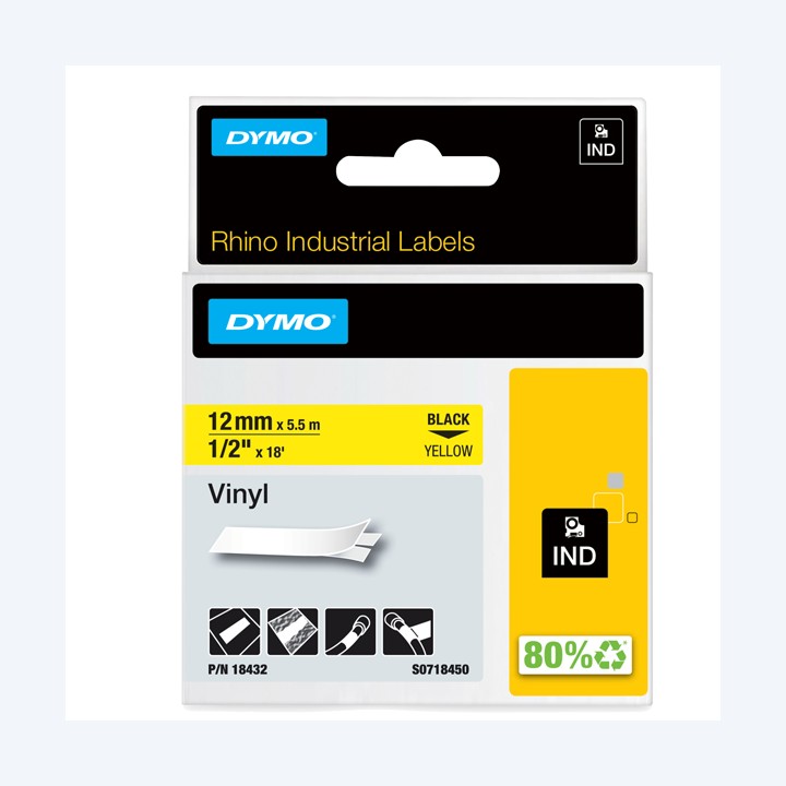Nastro Rhino 18432 12 mm x 5,5 mt — 70882 | Ecotempo
