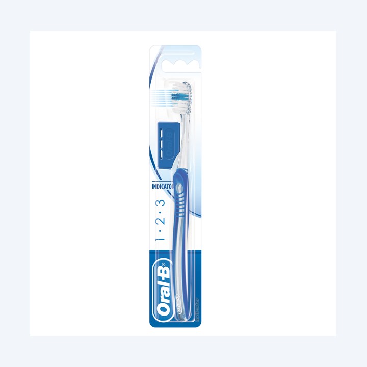 Spazzolino da denti 1 2 3 Indicator Oral B | Ecotempo