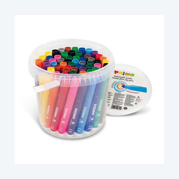 Pennarelli Jumbo punta ø7,6mm colori — 70987 | Ecotempo