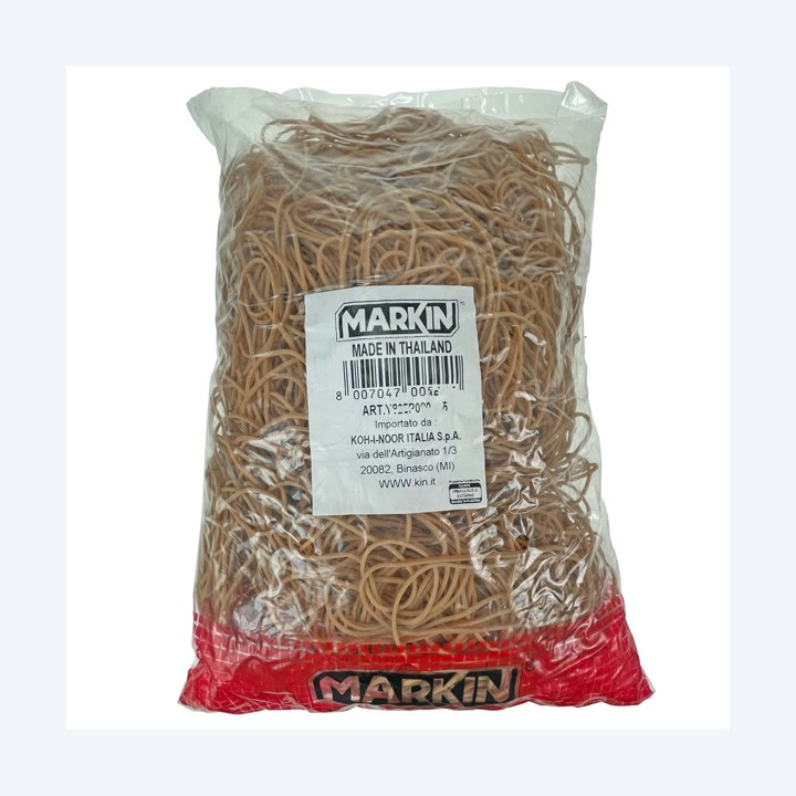 Elastici diametro 7 cm 1 kg caucciù avana Markin | Ecotempo