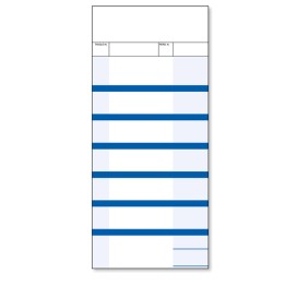 Blocco comande a 7 tagliandi 10 x 22cm — 71204 | Ecotempo