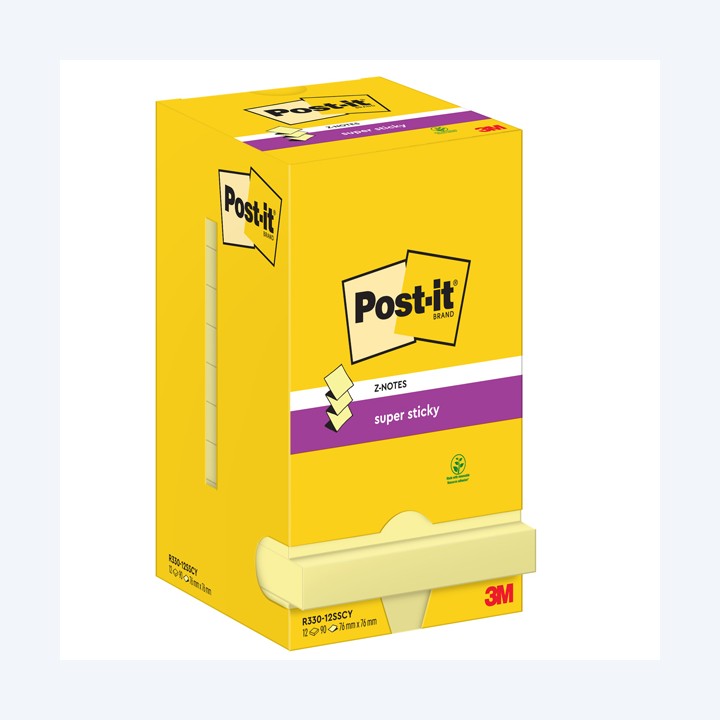 Blocco Post-it Super Sticky Z Notes — 71236 | Ecotempo