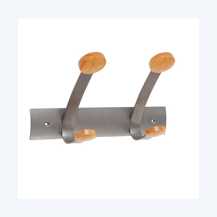 Appendiabiti da muro 2 posti 30 x 11,2 — 71272 | Ecotempo