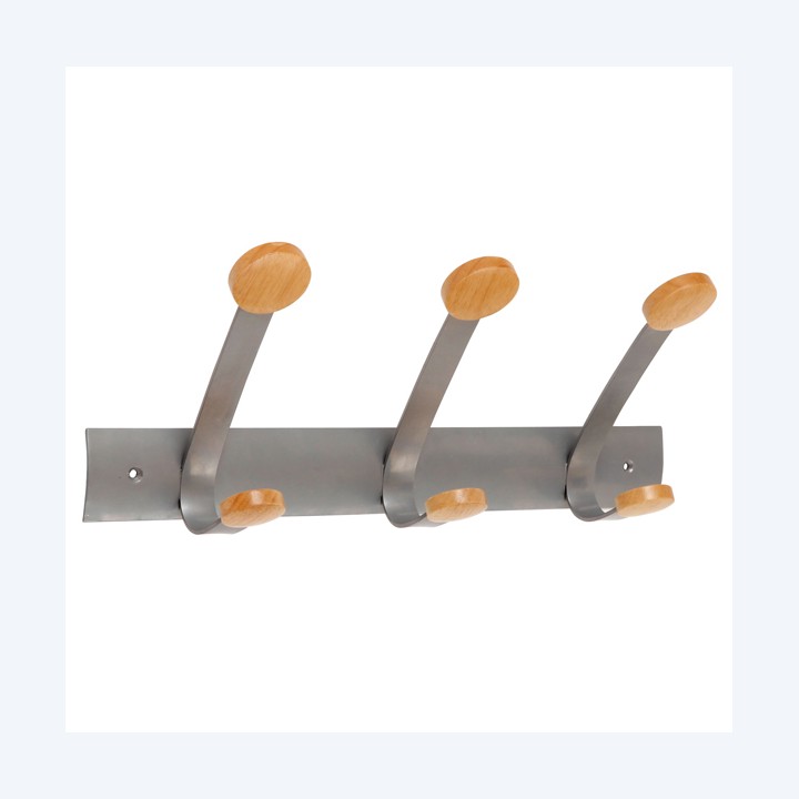 Appendiabiti da muro 3 posti 45 x 11,2 — 71273 | Ecotempo