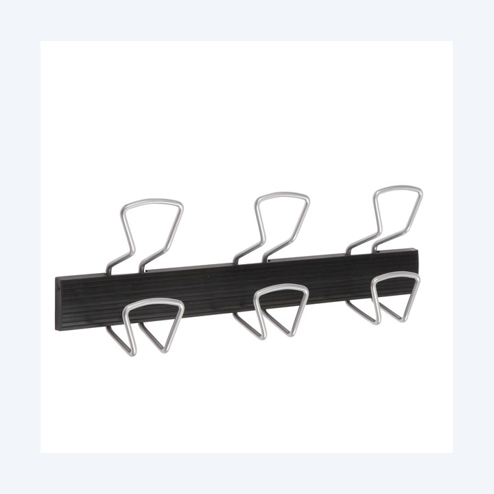 Appendiabiti da muro 3 posti 46,5 x 7,2 — 71276 | Ecotempo