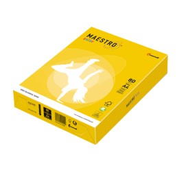 Carta Maestro Color A4 80 gr giallo — 71504 | Ecotempo