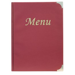 Portamenù Basic A4 31,5 x 24 cm PVC — 71618 | Ecotempo