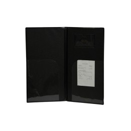 Portaconto Basic 23,7 x 12,5 cm PVC nero Securit | Ecotempo