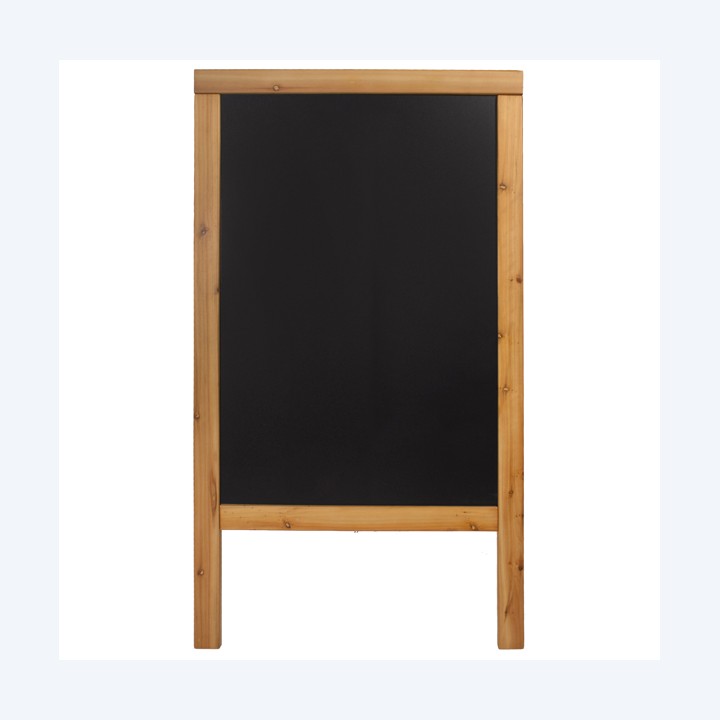 Lavagna Sandwich cavalletto Teak 69 x 125 cm Securit | Ecotempo