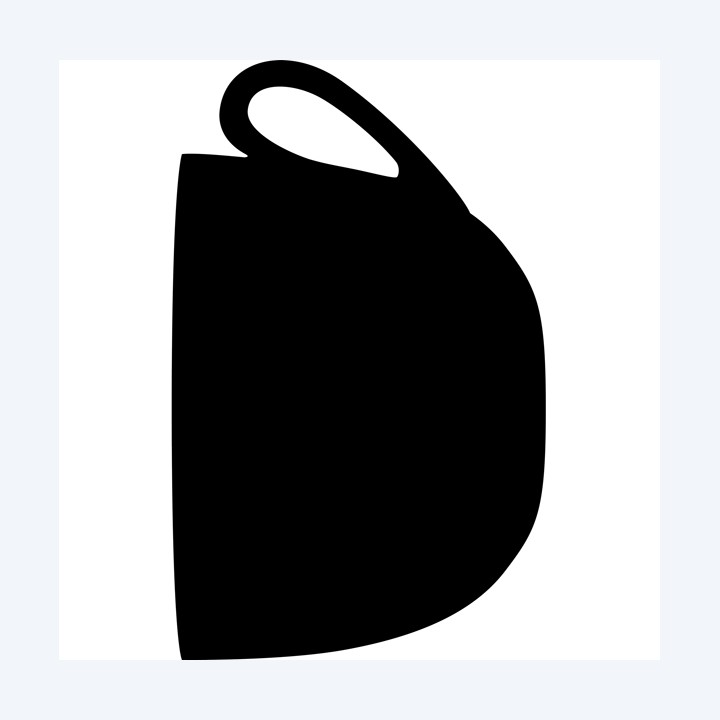 Lavagna da parete Silhouette 44,5 x 30 — 71666 | Ecotempo