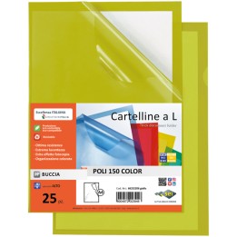 Cartellina a L Poli 150 Color A4 PP — 71935 | Ecotempo