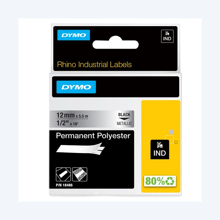 Nastro Rhino 18486 12 mm x 5,5 mt — 72183 | Ecotempo