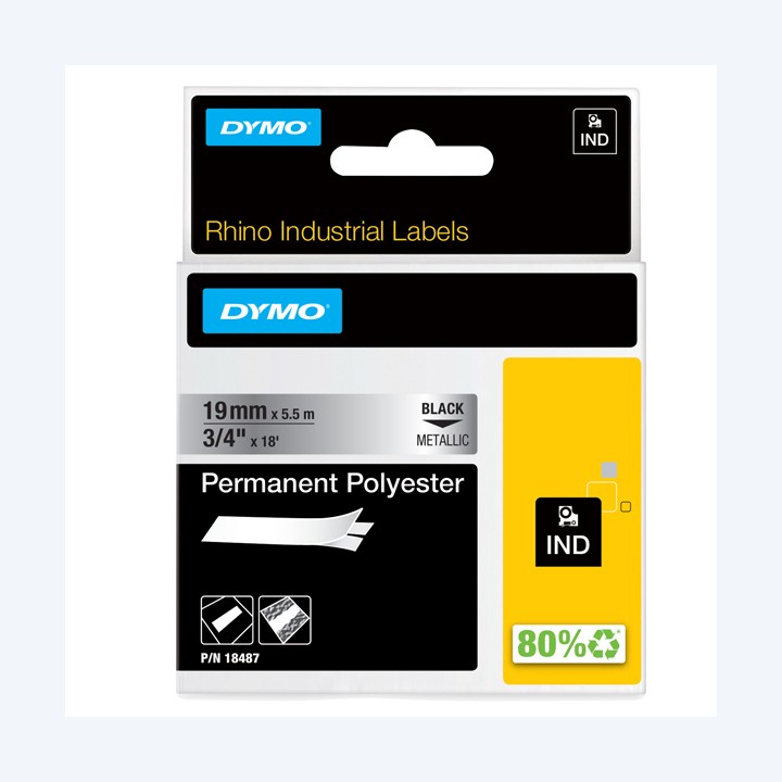 Nastro Rhino 18487 19 mm x 5,5 mt — 72184 | Ecotempo