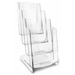 Portadepliant modulare 4 tasche 1/3 A4 — 72204 | Ecotempo