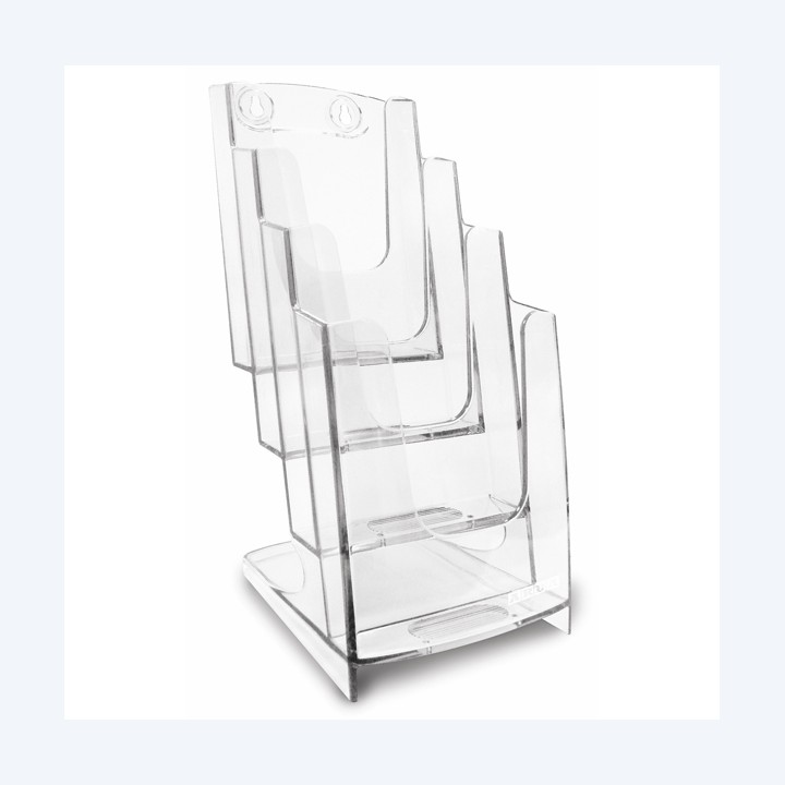 Portadepliant modulare 4 tasche 1/3 A4 — 72204 | Ecotempo