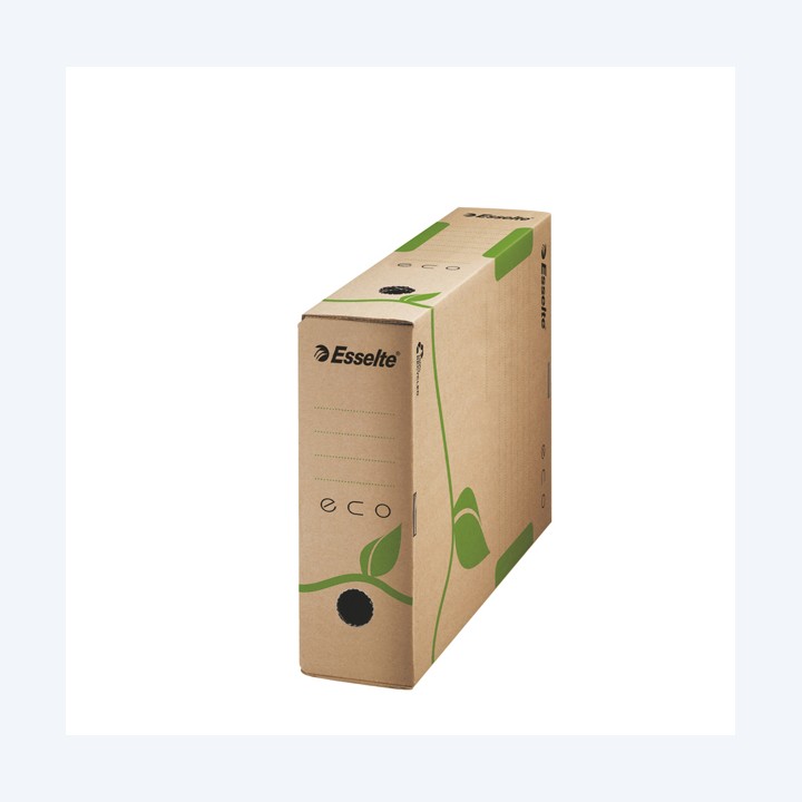 Scatola archivio EcoBox dorso 8 cm 32,7 — 72336 | Ecotempo