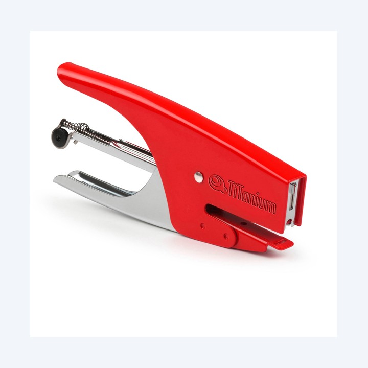 Cucitrice a pinza passo 6 rosso Titanium | Ecotempo