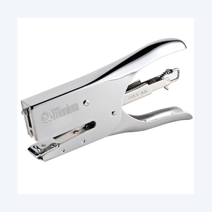 Cucitrice a pinza acciaio cromato Titanium | Ecotempo