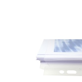 Buste forate con soffietto PPL 22 x 30 — 72876 | Ecotempo