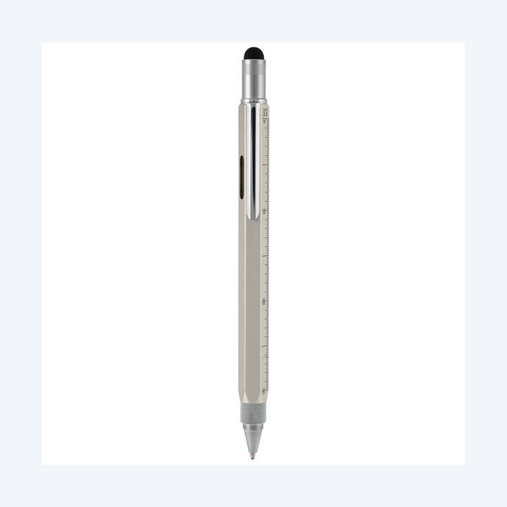Penna a sfera Tool Pen punta M argento Monteverde | Ecotempo