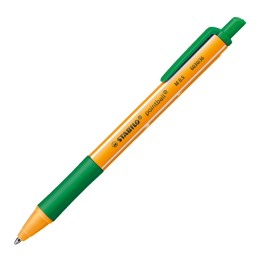 Penna a sfera a scatto Pointball Green — 73374 | Ecotempo