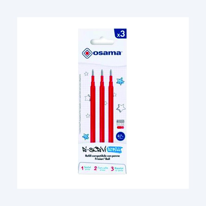 Refill per penne gel cancellabili punta — 73381 | Ecotempo
