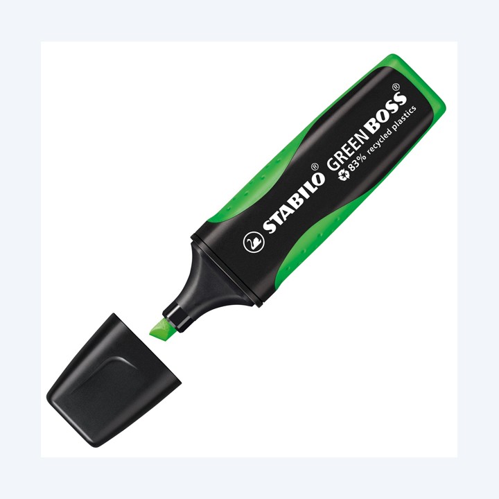 Evidenziatore Green Boss punta a — 73393 | Ecotempo