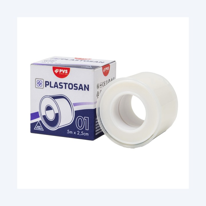 Cerotto 2,5 cm TNT ipoallergenico PVS rotolo da 5 mt | Ecotempo