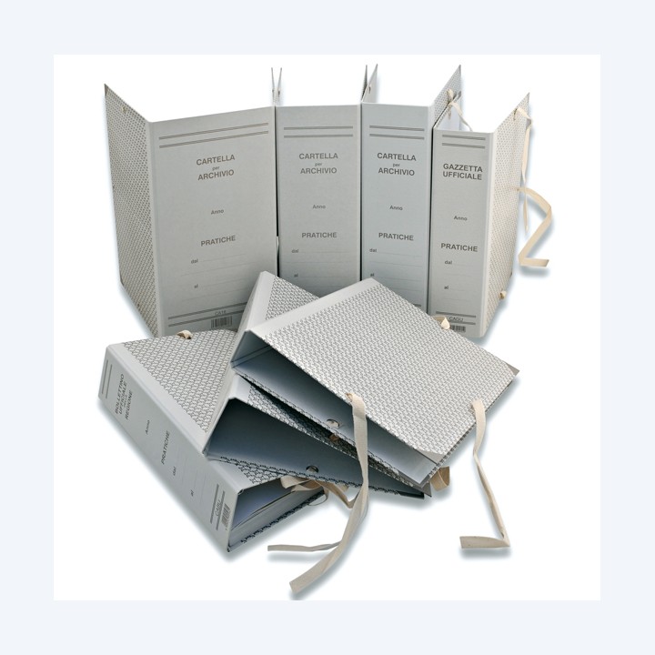 Faldone legacci rivettati 35 x 25 cm — 73592 | Ecotempo